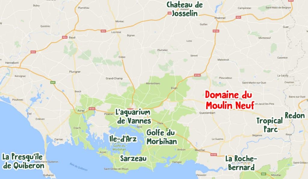 Visiter les lieux incontournables proche résidence Domaine Moulin Neuf