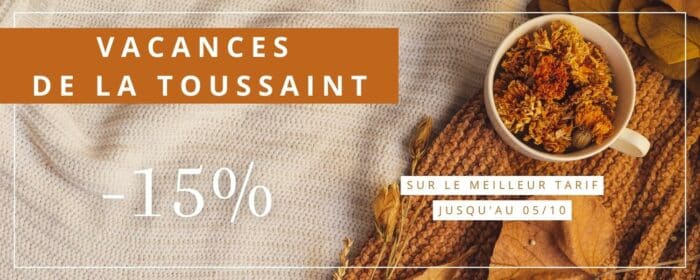 15% - OP Vacances Toussaint 23